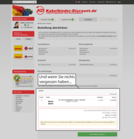 Sie können auf dieser Seite Ihre Bestellung abschließend überprüfen.