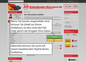 Wenn Sie bereits angemeldet sind, können Sie direkt zur Kasse fortfahren, ist dies nicht der Fall, müssen nach dem Klick auf „Zur Kasse“ zunächst Ihre Daten eingeben. Alternativ können Sie über die Schaltfläche „PayPal“ mit einem bestehenden PayPal-Konto fortfahren.